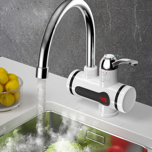 ELECTRIC WATER HEATER TAP – INSTANT TANKLESS HOT WATER FAUCET (3000W)