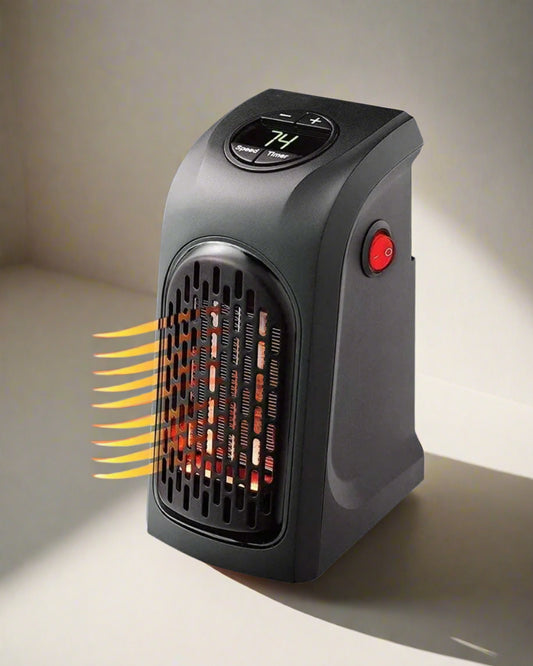 PORTABLE HANDY ROOM HEATER – LED SCREEN, 400W MINI BLOWER